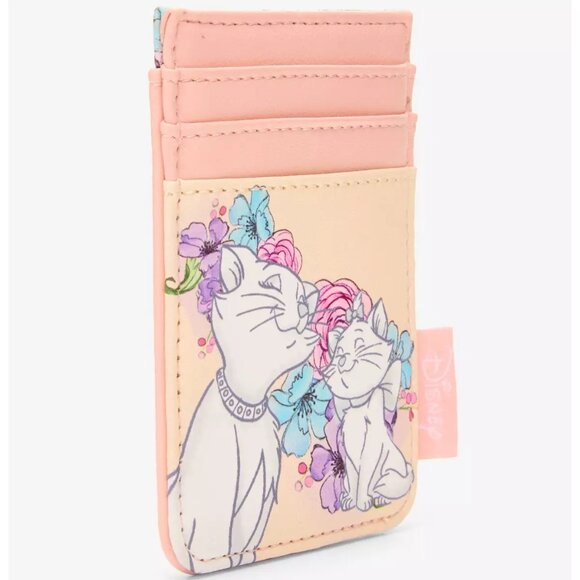 Loungefly The Aristocats Duchess & Marie Floral Mini Backpack & Cardholder NWT main image 8